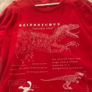 Boys Gap dinosaur 🦕 shirt XL